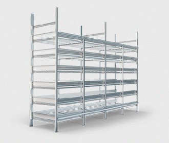 Shelving for mushroom growing